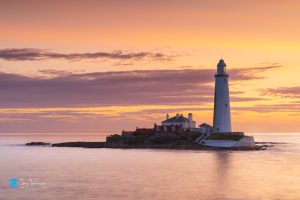 St Mary's Lighthouse-Whitley-Bay-Northumberland-Seascape