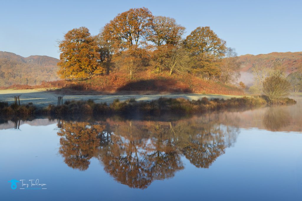 tony-tomlinson-photography, river-brathay, elterwater, langdale-pikes, lake-district, cumbria, uk, autumn, mist,