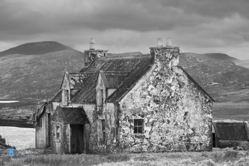 tony-tomlinson-photography, abandoned-house, isle-of Harris-and-Lewis