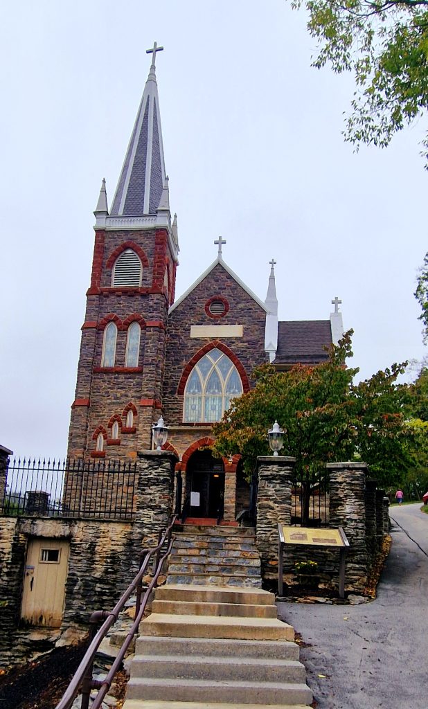 St Peters Roman Catholic Church, Harpers-Ferry, West-Virginia, Maryland, USA