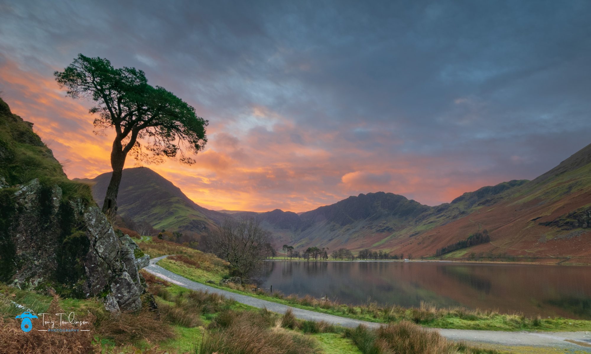 tony-tomlinson-photography, buttermere, sunrise, winter