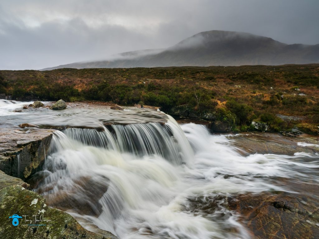 Couldron Falls, Glencoe, Landscape, long exposure, River Etive, Scotland, Scottish Highlands, tony-tomlinson-photography, Waterfall, winter