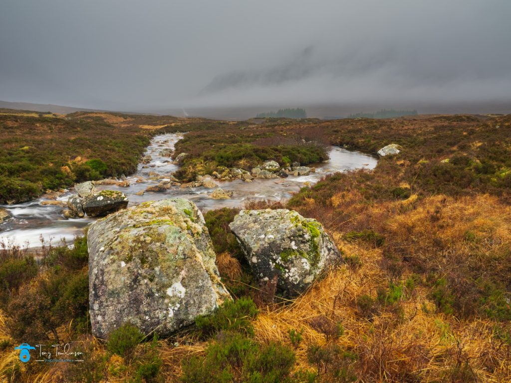 Glencoe, Landscape, long exposure, River Etive, Scotland, Scottish Highlands, tony-tomlinson-photography, Waterfall, winter