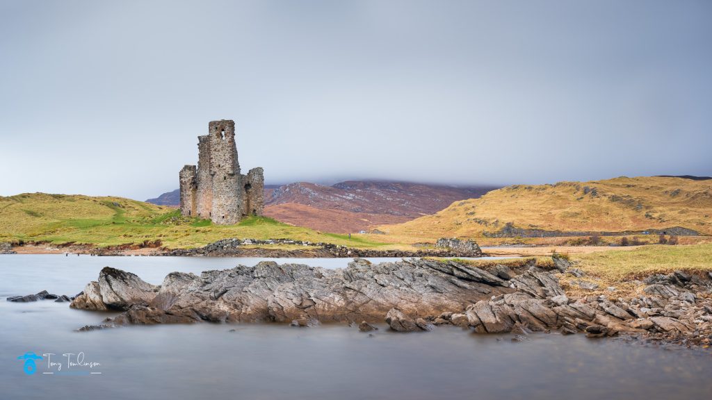 Ardvreck Castle, Assynt, Landscape, Loch Assynt, Scotland, Scottish Highlands, tony-tomlinson-photography, winter