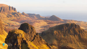 Bioda Buidhe, Cleat, Cliffs, Druim an Ruma., Dun Dubh, Isle of Skye, Mountains, Quiraing, scottish islands, Staffin, sunrise, tony-tomlinson-photography, Trotternish Ridge, winter