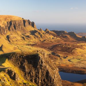 Bioda Buidhe, Cleat, Cliffs, Druim an Ruma., Dun Dubh, Isle of Skye, Mountains, Quiraing, scottish islands, Staffin, sunrise, tony-tomlinson-photography, Trotternish Ridge, winter