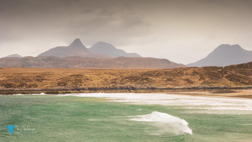 Assynt, Coigach Assynt, Mountains, sea, winter