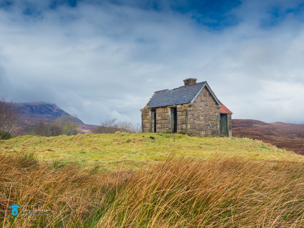Assynt, Bothy, Elphin Bothy, Landscape, old building, Scotland, Scottish Highlands, tony-tomlinson-photography, winter