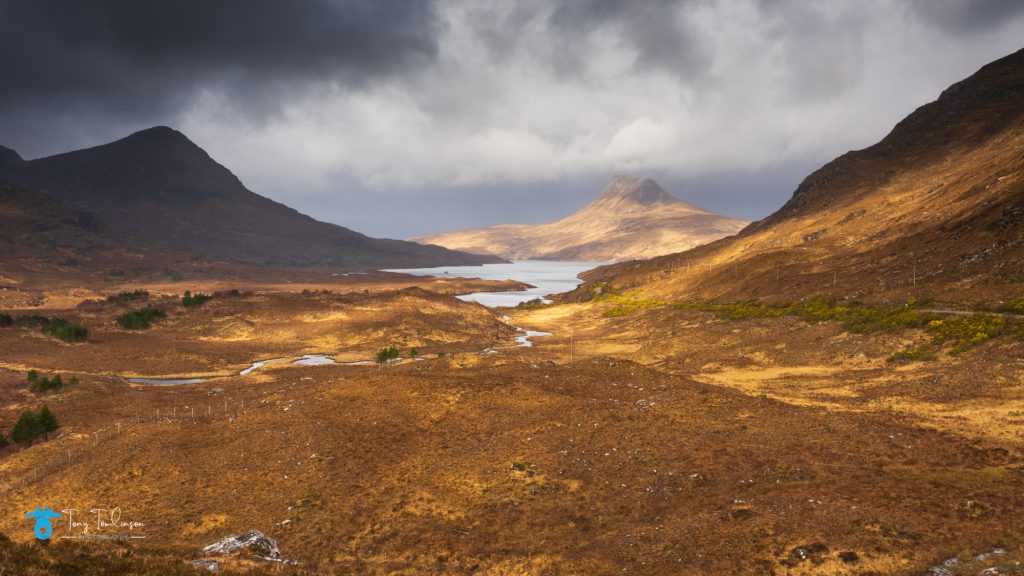 Assynt, Beinn an Eoin, Landscape, Loch Lurgainn, Mountains, Scotland, Scottish Highlands, Stac Pollaidh, tony-tomlinson-photography, winter