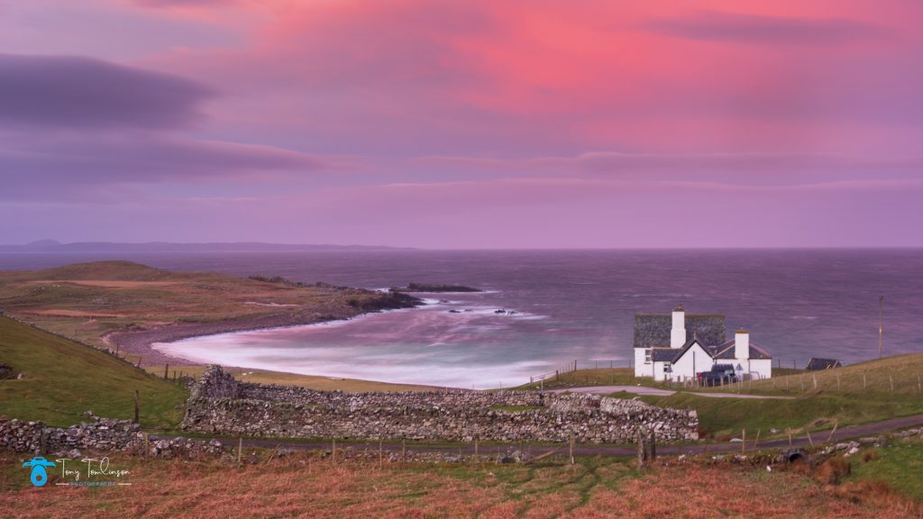 Assynt, Bay of Stoer, Cottage, long exposure, Scotland, Scottish Highlands, Seascape, Stoer, sunrise, tony-tomlinson-photography, winter