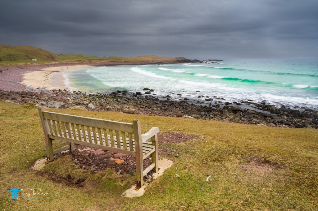 Assynt, atmospheric, Dusk, long exposure, Scotland, Scottish Highlands, Seascape, Stoer Bay, tony-tomlinson-photography, winter