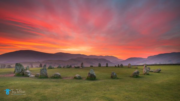 castlerigg, castlerigg-stone-circle, Cumbria, lake-district, sunrise, tony-tomlinson-photography, UK