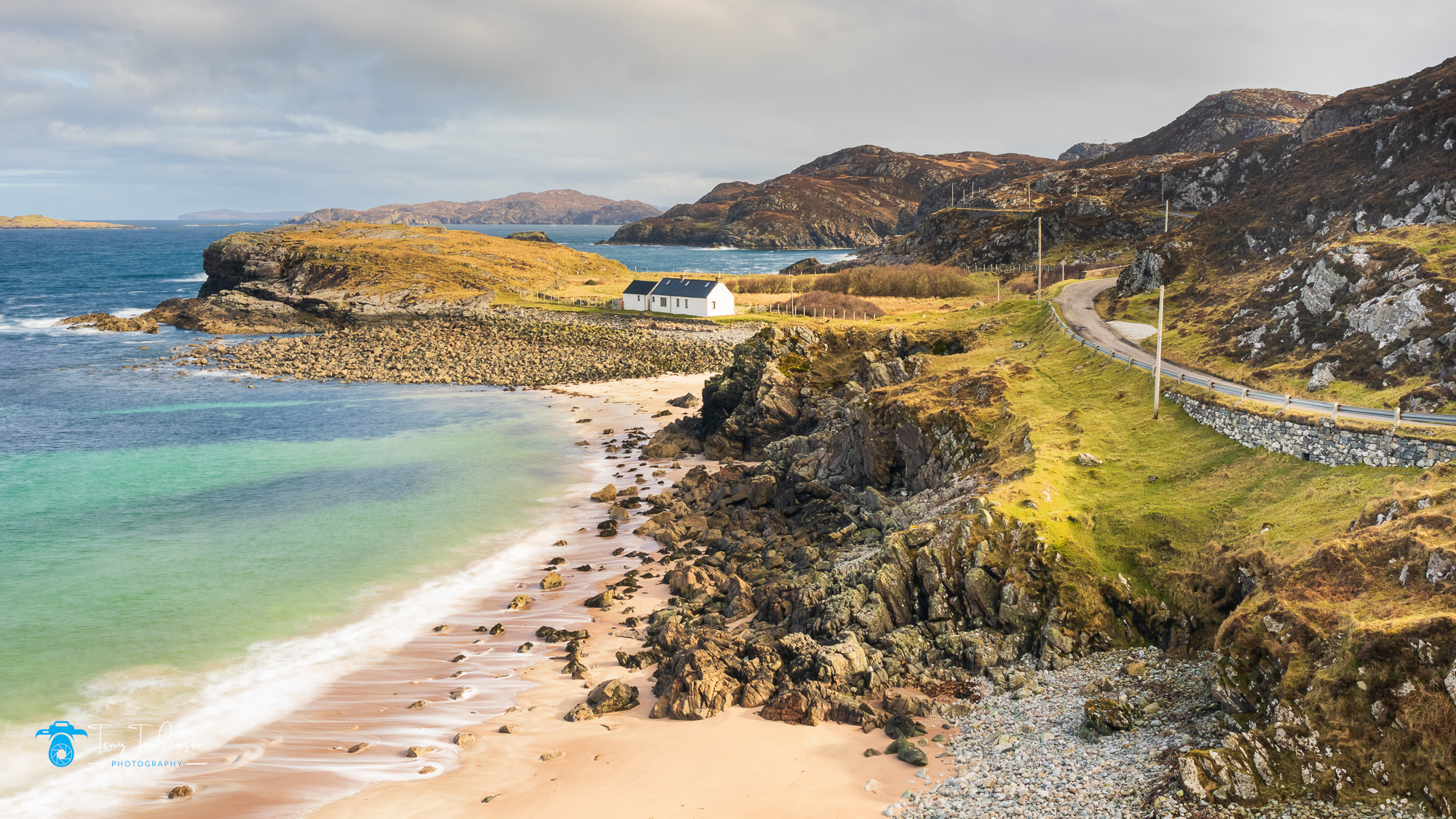 16 x 9, Assynt, Chlachtoll Bay, Clachtoll, Scotland, Scottish Highlands, Seascape, tony-tomlinson-photography, Waves, winter