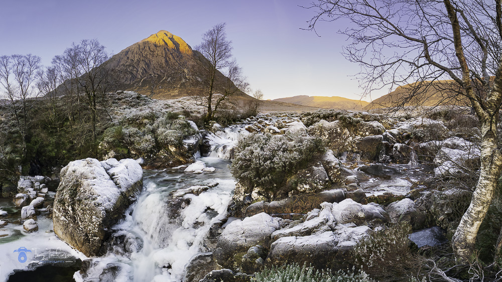 Illuminated Buachaille Etive Mor