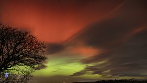 Aurora-Borealis, northern-lights, Tony-Tomlinson-Photography, winter, Maryport, Cumbria,