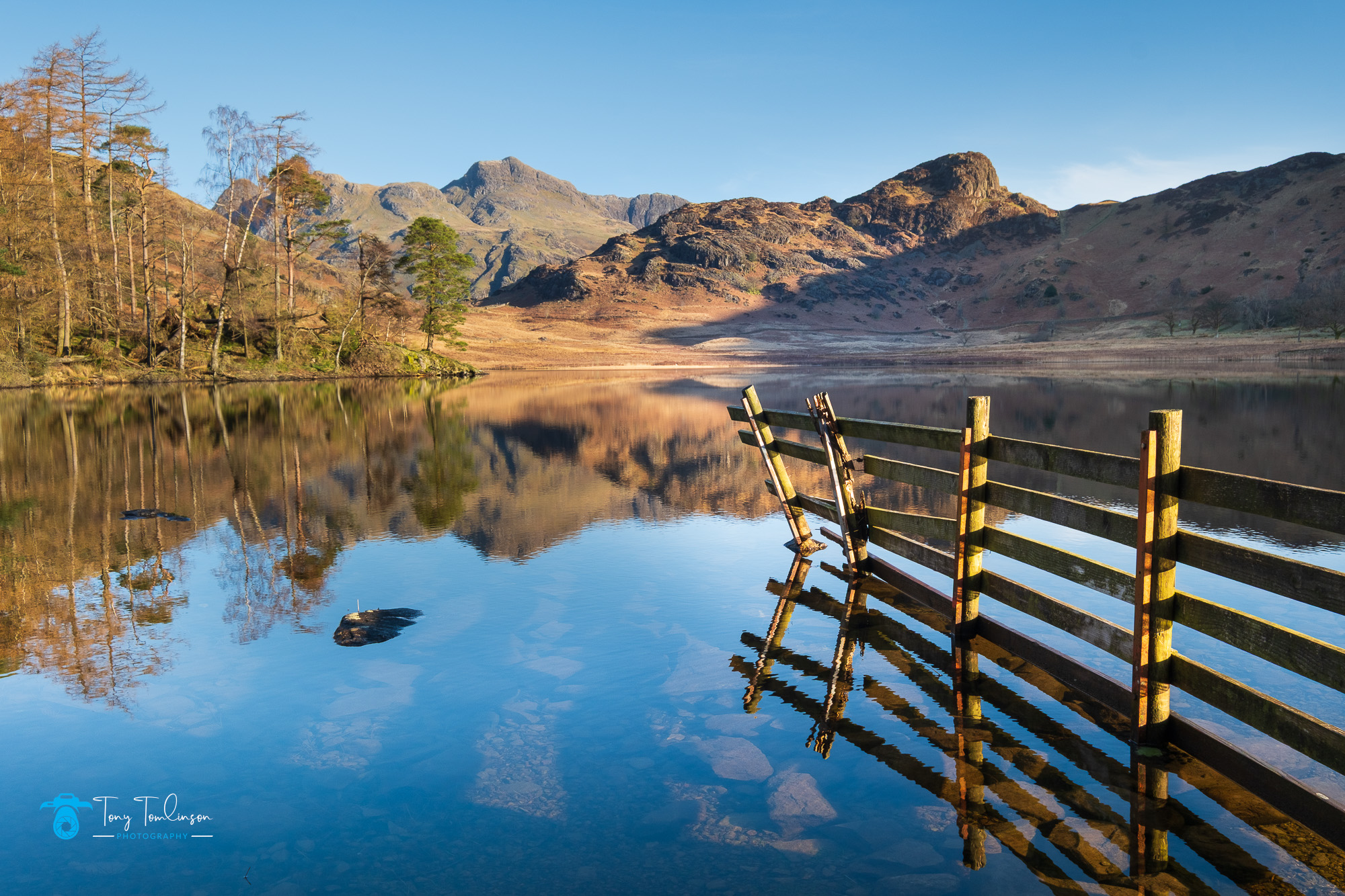 blea-tarn, Cumbria, lake-district, Landscape, langdale-pikes, Reflections, side-pike, Spring, sunrise, tony-tomlinson-photography, UK