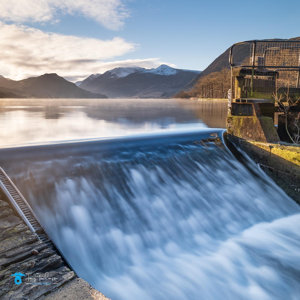 crummock-water, Cumbria, lake-district, Landscape, long-exposure, snow, sunrise, tony-tomlinson-photography, winter