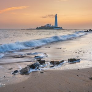 4x3, Lighthouse, Northumberland, Seascape, St-Mary's-Lighthouse, Summer, sunrise, tony-tomlinson-photography, Whitley-Bay