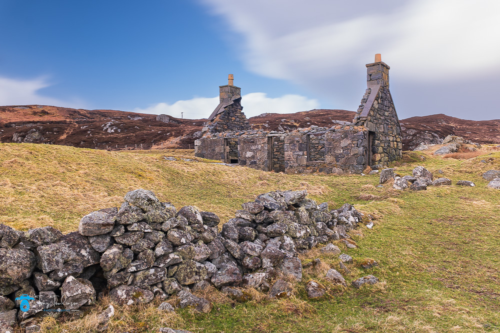 Barraglom, Isle of Lewis, Landscape, Old Ruin, Outer Hebrides, Scotland, scottish islands, Spring, tony-tomlinson-photography