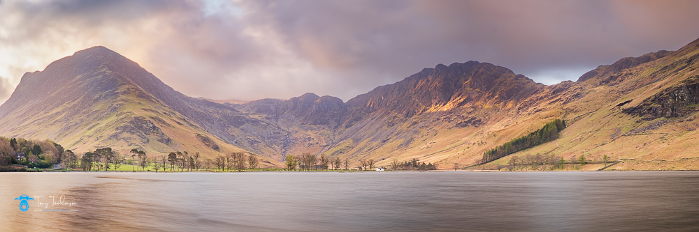 3x1, Buttermere, fleetwith-pike, Haystacks, Lake, lake-district, Landscape, Mountains, Pine-Trees, Spring, sunrise, White-Cottage