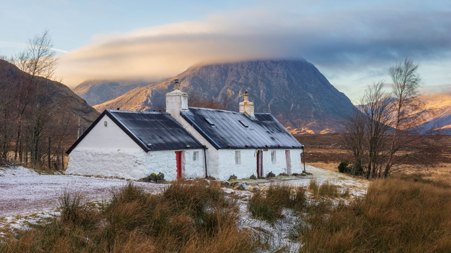 16 x 9, Black-Rock-Cottage, Buchaille- Etive-Mor, Gelncoe, Lakes, Landscape, Print, Scotland, Scottish-Highlands, tony-tomlinson-photography, winter