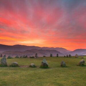 castlerigg, castlerigg-stone-circle, Cumbria, Eclectic, lake-district, Print, sunrise, tony-tomlinson-photography, UK