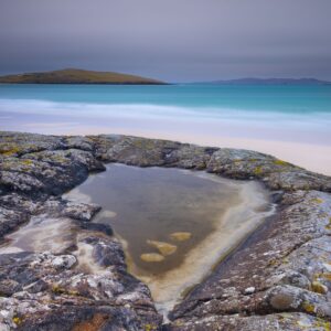 Golden-Sand, Isle-of-Harris, Isle-of-Taransay, Outer-Hebrides, rock-pool, Seascape, Seilebost-Beach, Spring, tony-tomlinson-photography, turquoise-water. waves
