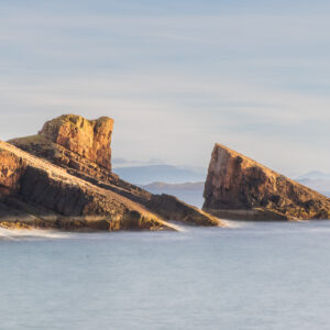 Assynt, Clachtoll, Lochinver, Scotland, Scottish-Highlands, Seascape, Split Rock, Sunset, tony-tomlinson-photography, winter