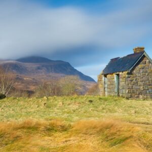 Assynt, bothy, Elphin Bothy, Landscape, mountians, old building, Scotland, Scottish-Highlands, Suilven, Sul, tony-tomlinson-photography, winter
