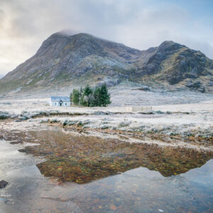 Buchaille-etive-mor, Frozen, Glencoe, Lagangarbh-cottage, Landscape, river-coupall, Scotland, scottish-highlands, tony-tomlinson-photography, winter