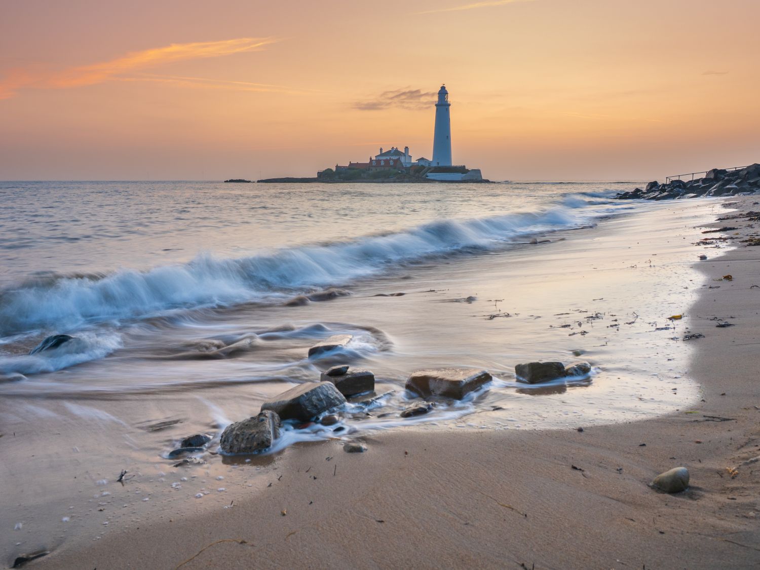 tony-Tomlinson-Photography, St-Marys-Lighthouse, Blyth, Seascape, Northumbria, Lighthouse, sunrise, Summer,