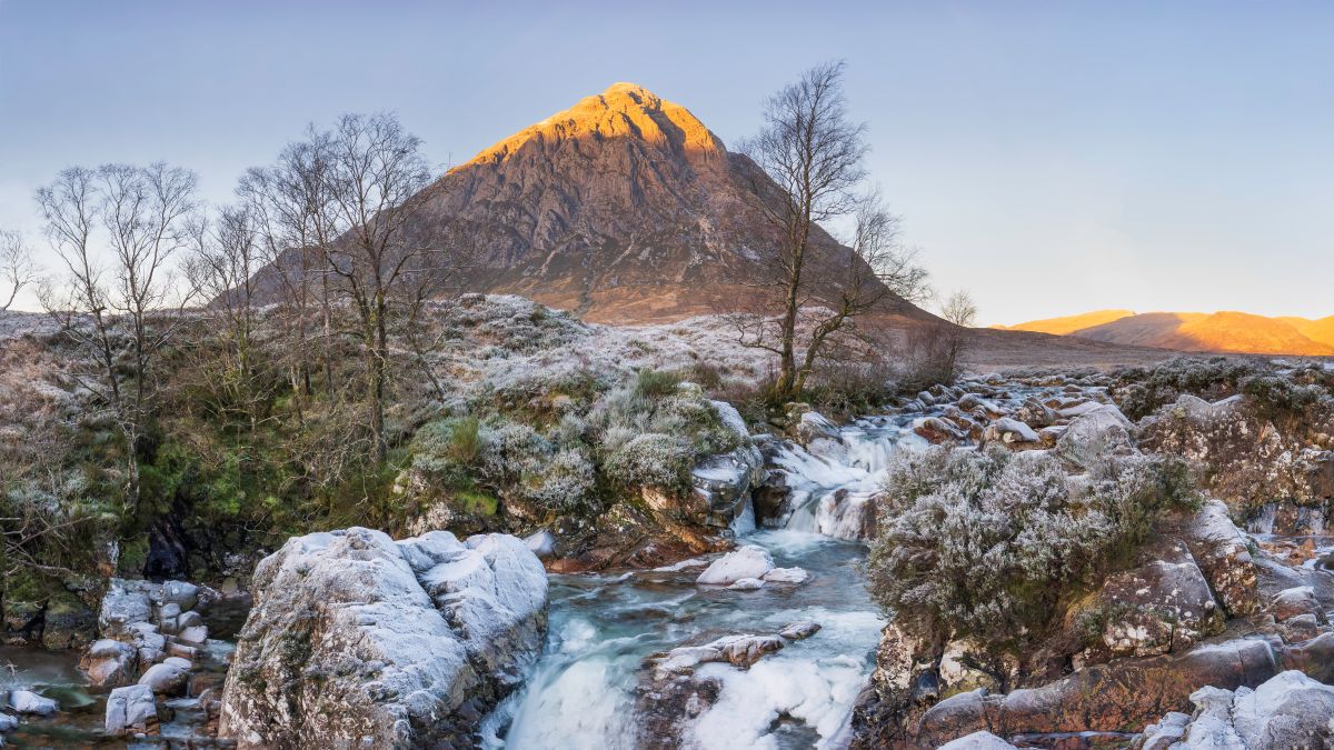 Illuminated Peak